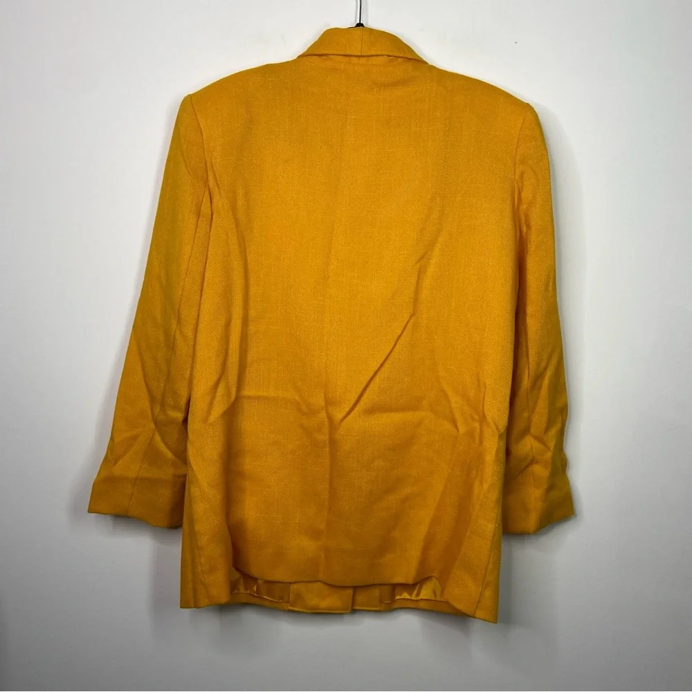 Vintage Oversize Single Button Boyfriend Blazer